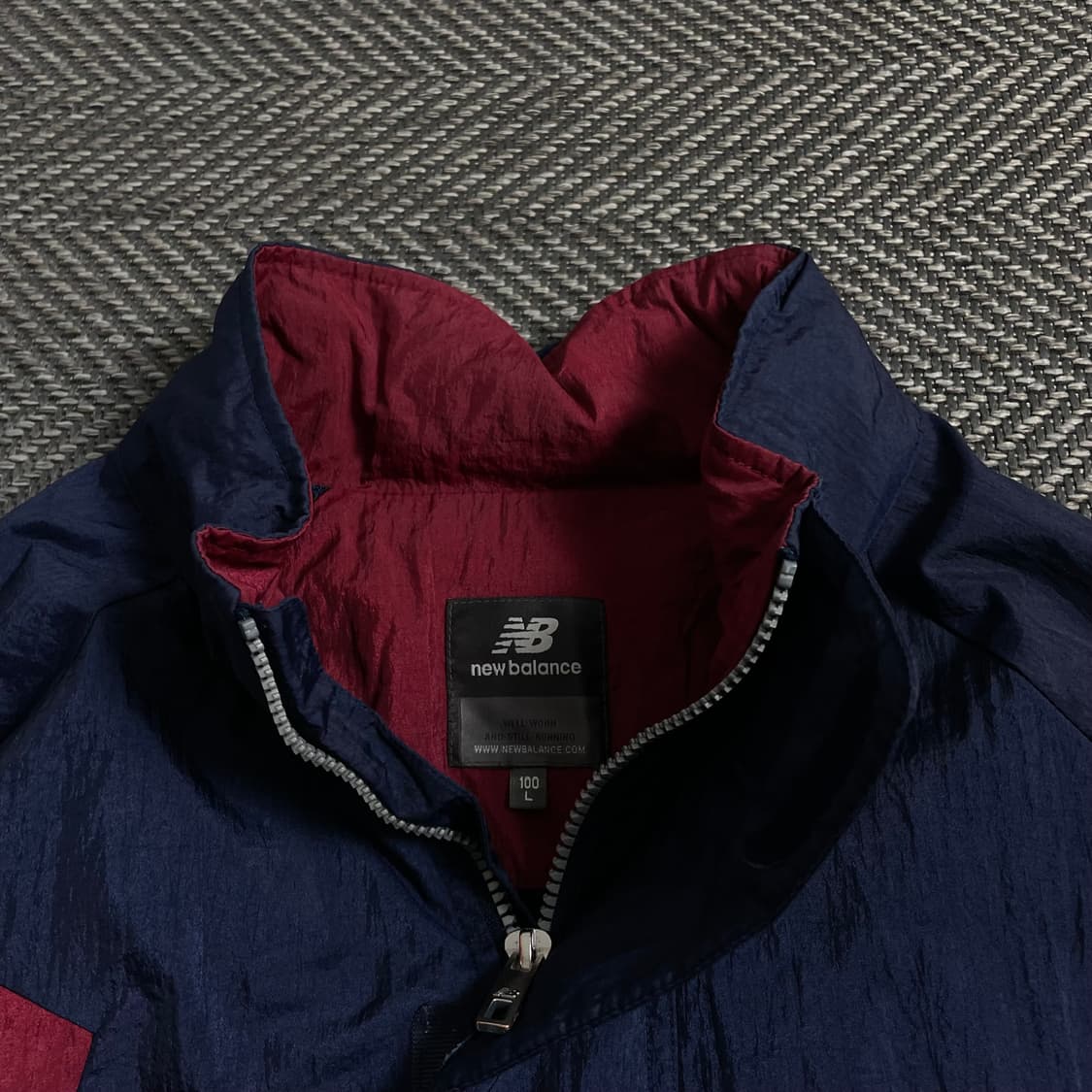 뉴발란스 올드스쿨 배색 나일론 바람막이 y 4403 상품이미지7