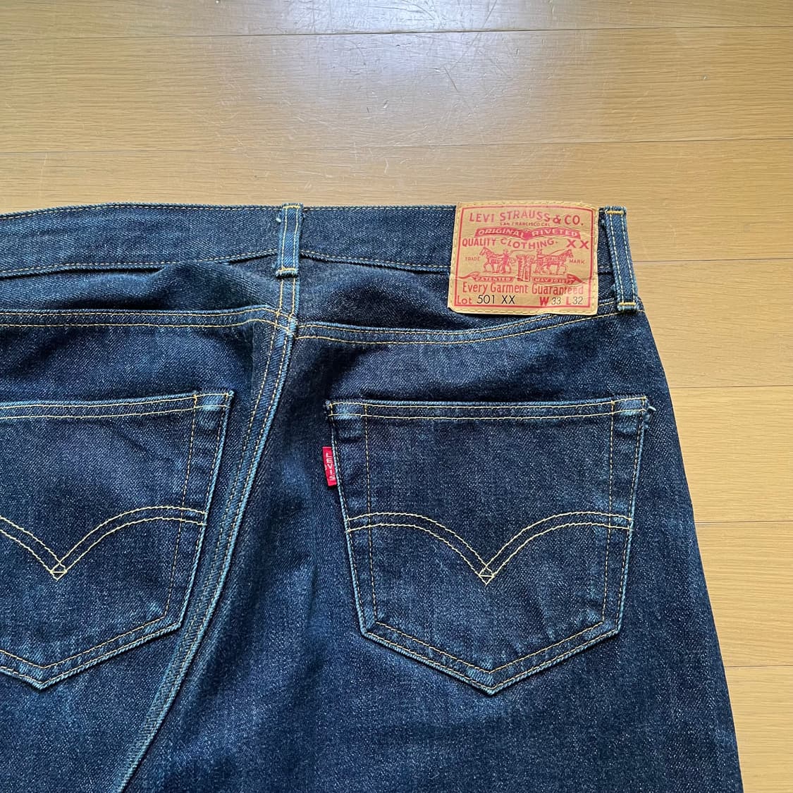 LVC 55501 셀비지 데님 팬츠 리바이스 빈티지 클로딩 상품이미지5