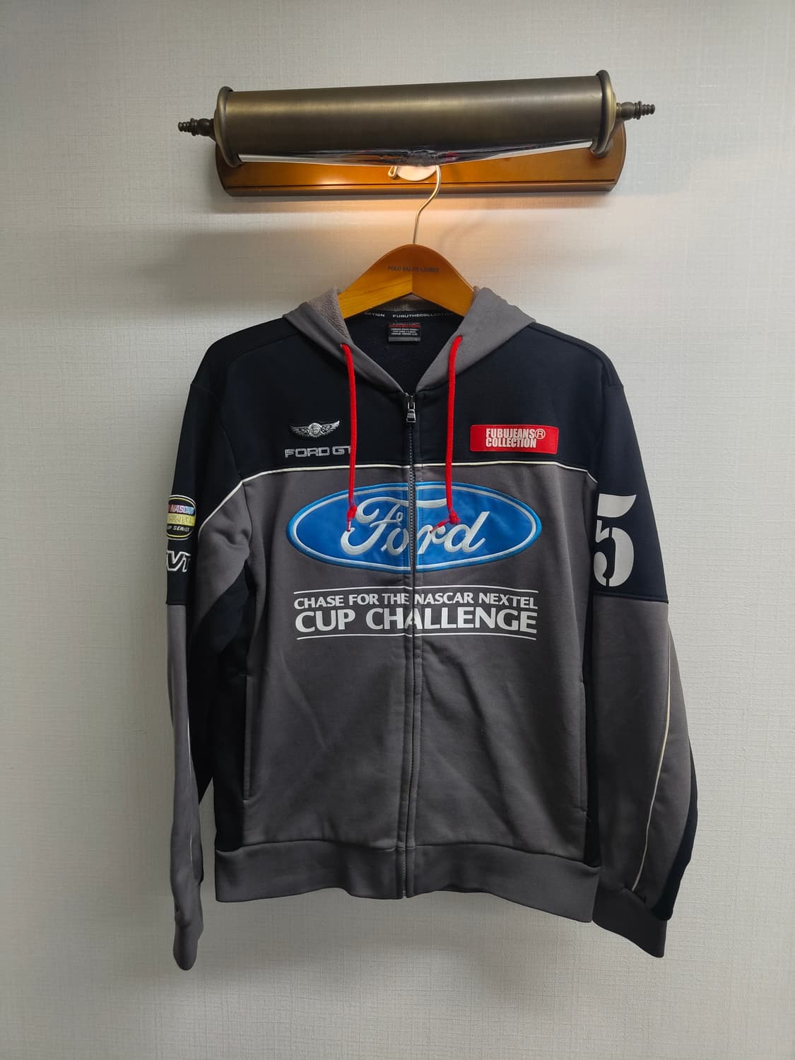 L) FUBU 푸부 Ford 올드스쿨 Y2K 후드집업 팝니다 상품이미지1