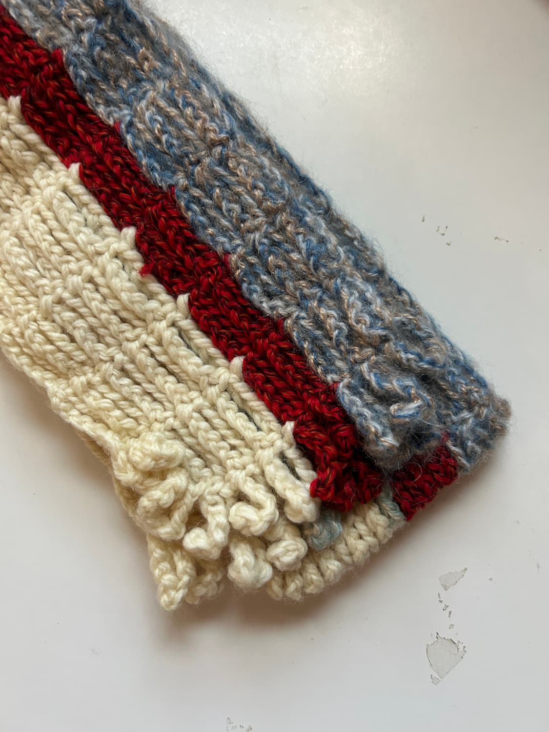 크로쉐 목도리  상품이미지1