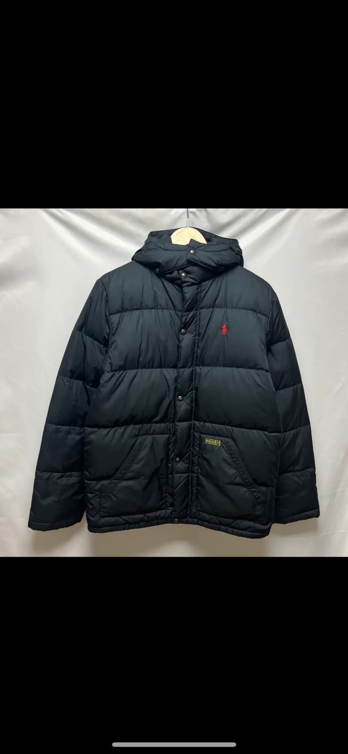 [정품/M~L] 폴로 랄프로렌 덕다운 블랙 푸퍼 패딩 상품이미지1