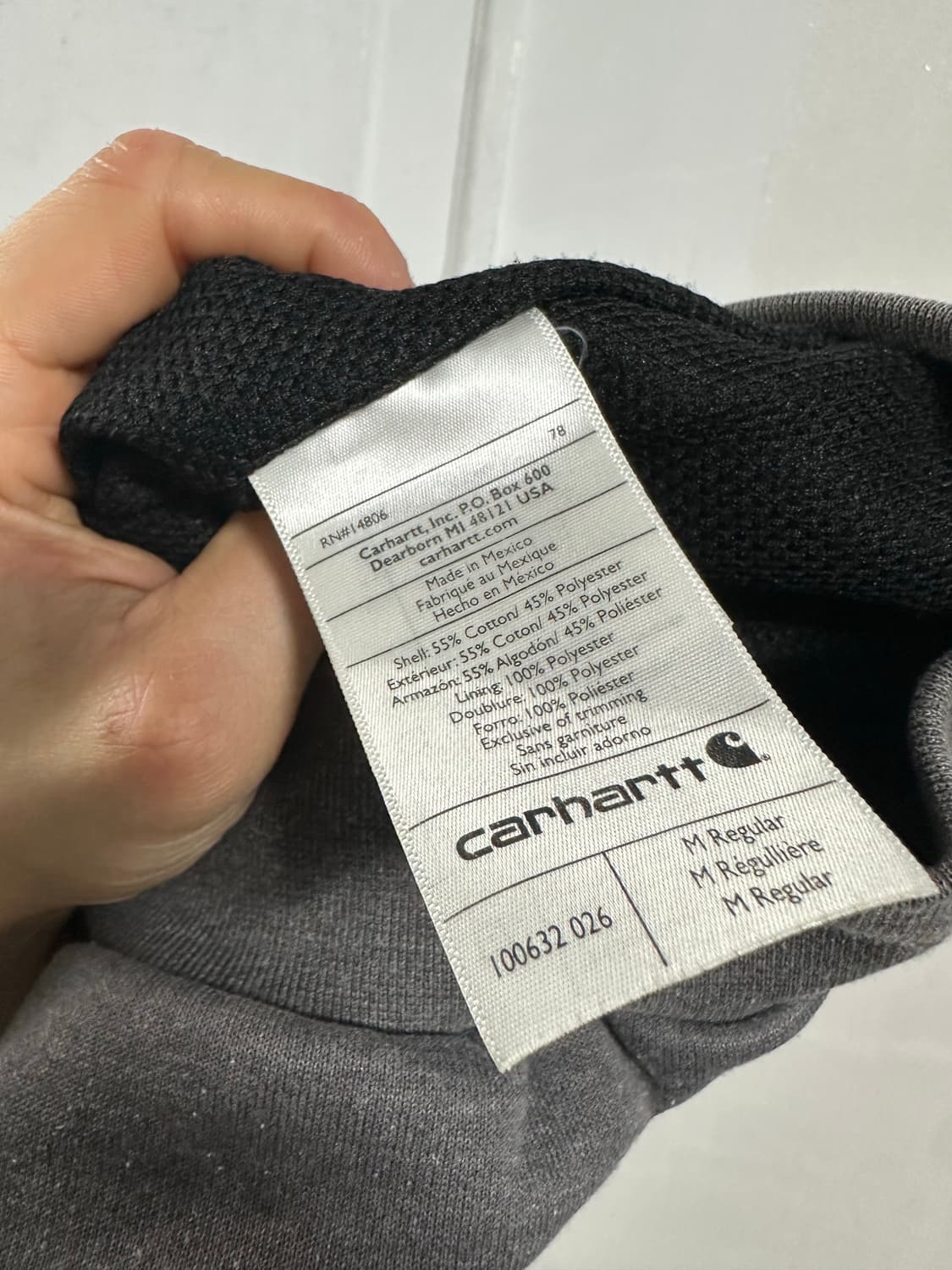 칼하트 써멀 후드집업 상품이미지4