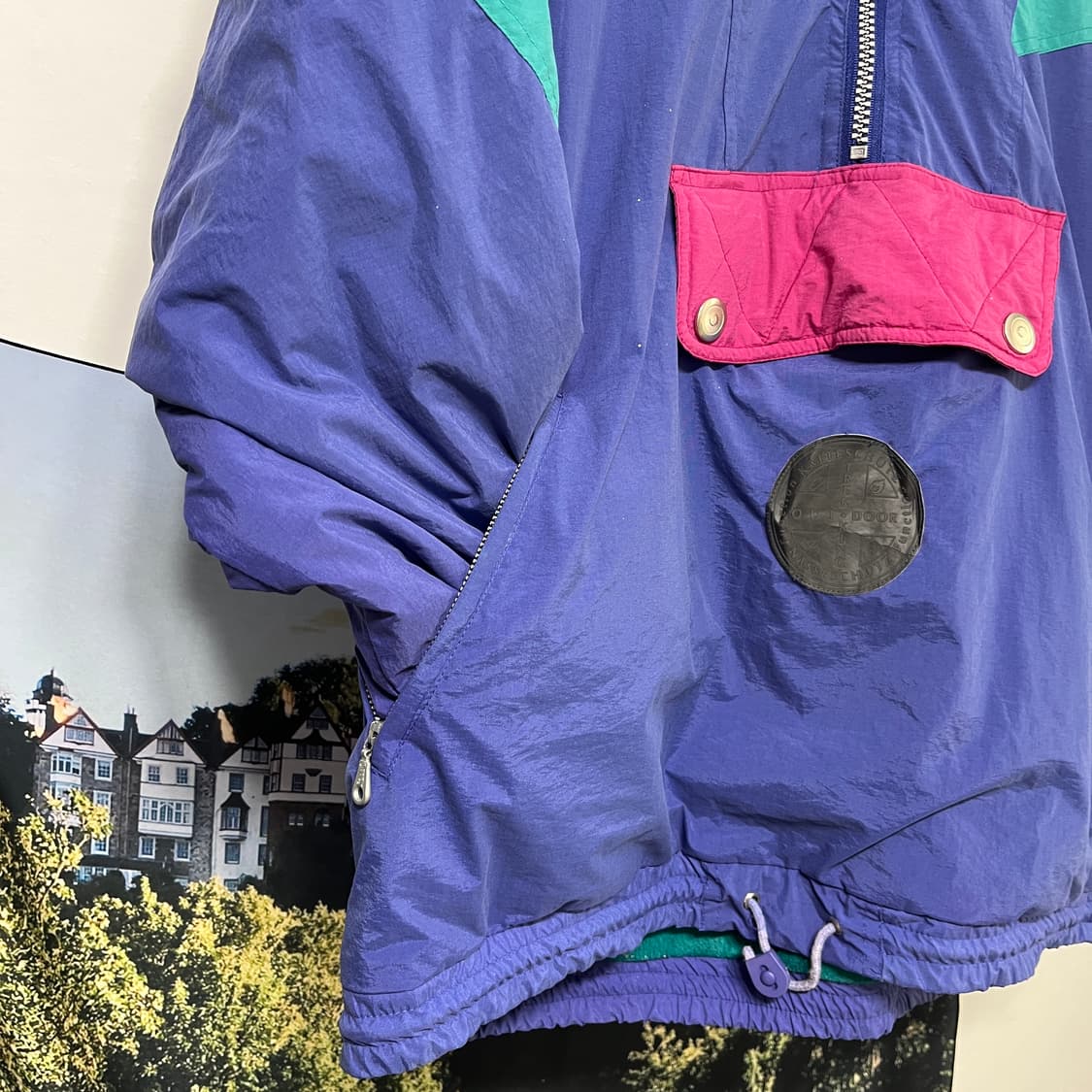 90s 바람막이 올드스쿨 아노락 재킷 스키점퍼 상품이미지2