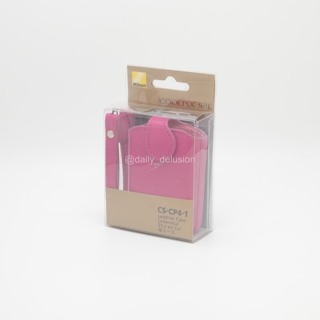 니콘 쿨픽스 S01 가죽케이스 상품이미지1