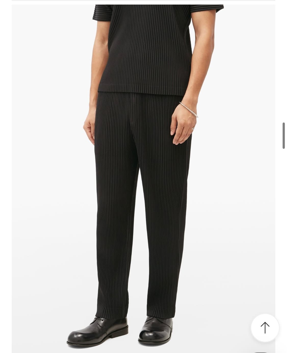 옴므플리세 스트레이트 팬츠 3사이즈 상품이미지1