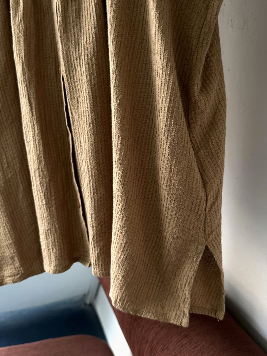 High gauge natural cotton design shirt 상품이미지4