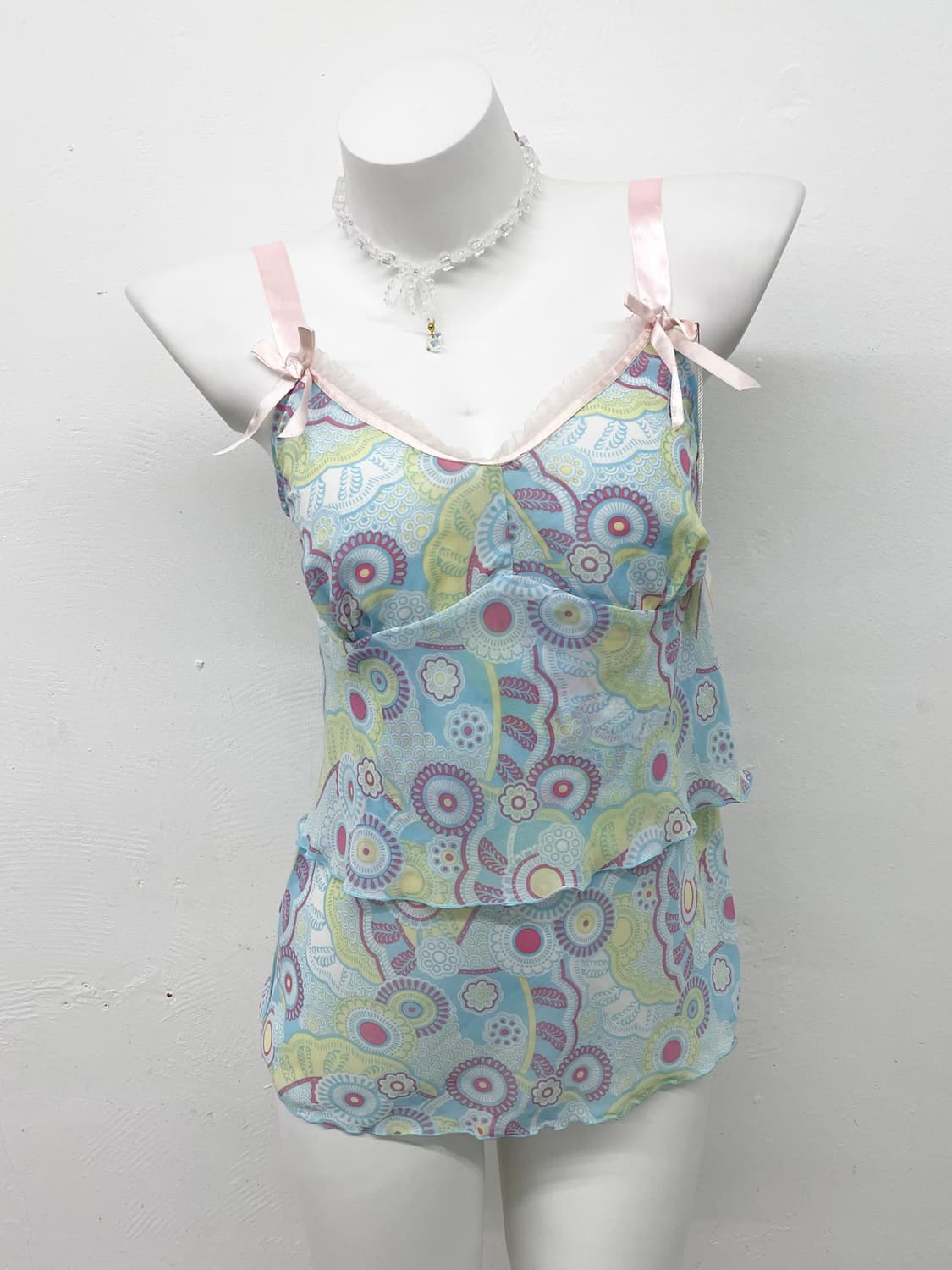 민트 오리엔탈 시어 캉캉 슬립 상품이미지1