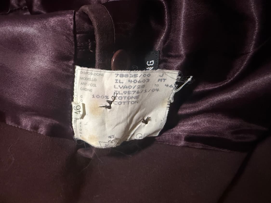 1998AW Helmut Lang Moleskin Coat 상품이미지6