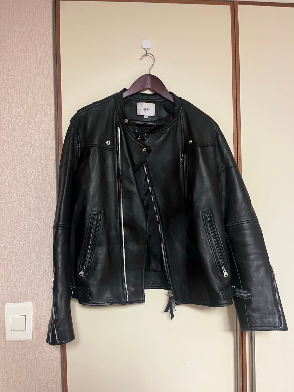 ssur 레더 바이커 자켓 상품이미지1