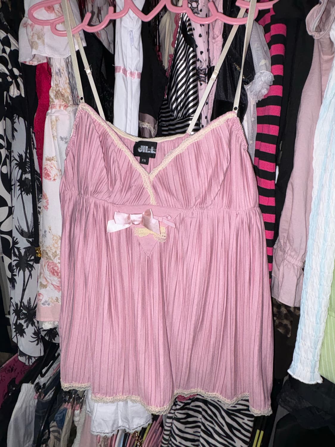 질스튜어트 오네갸루 히메갸루 모리걸 탑 슬립 슬리브리스 상품이미지1