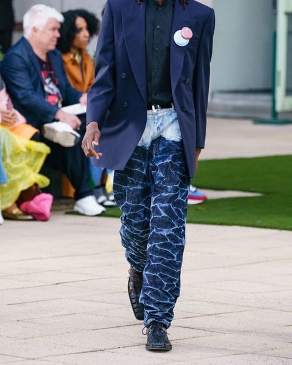 마틴로즈 크링클 데님 진 상품이미지1