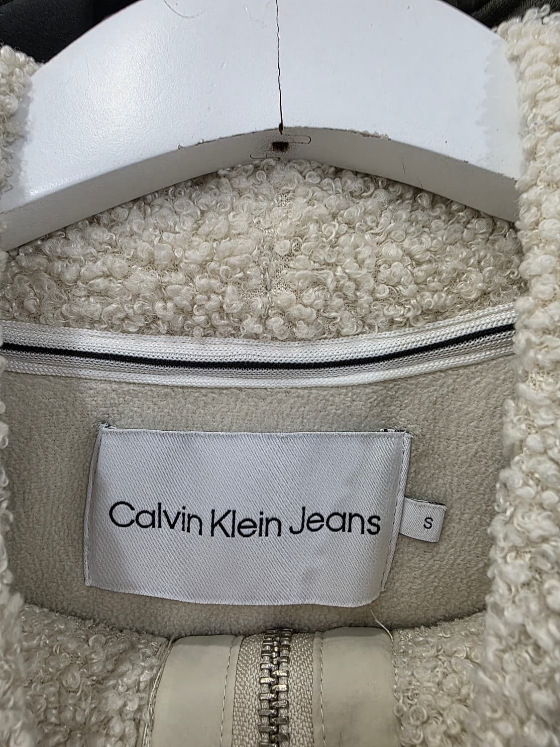 캘빈클라인 여성 후리스 반집업 상품이미지3