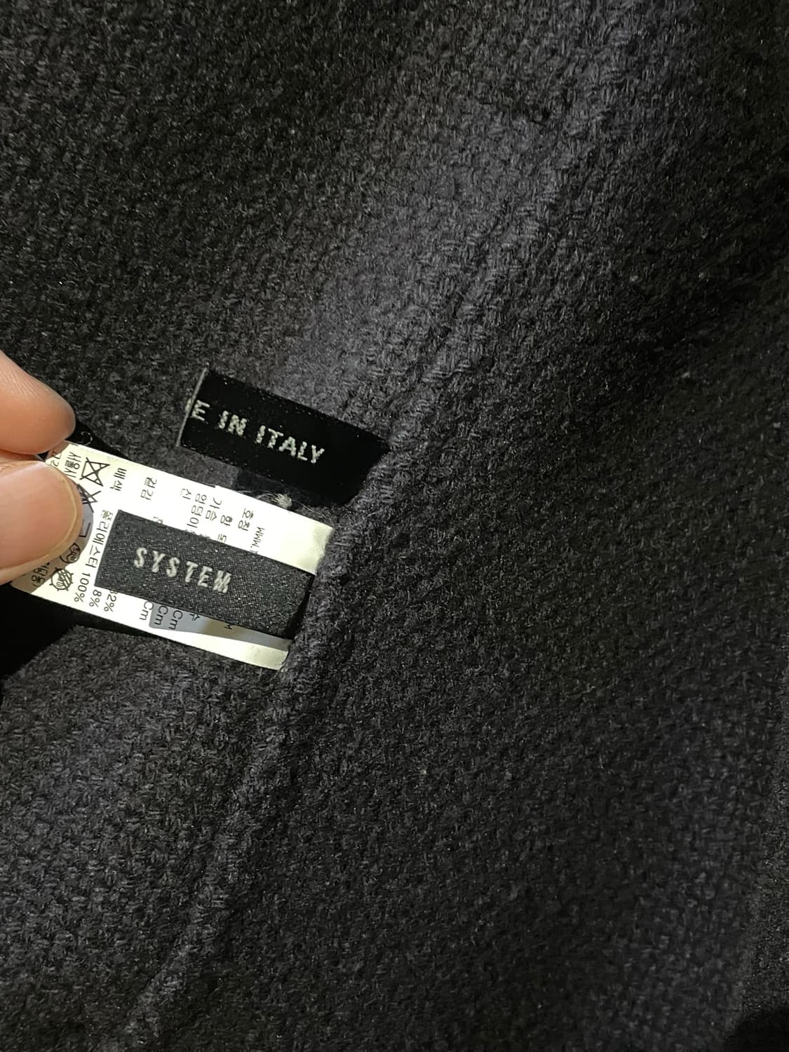 시스템 하프 코트 상품이미지4