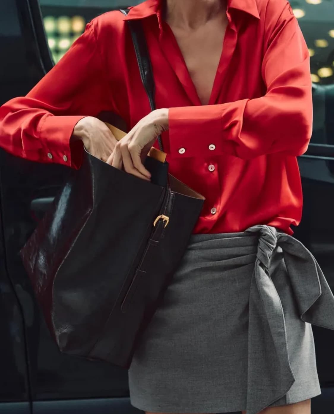 [ZARA] 자라 맥시 버킷백 상품이미지4