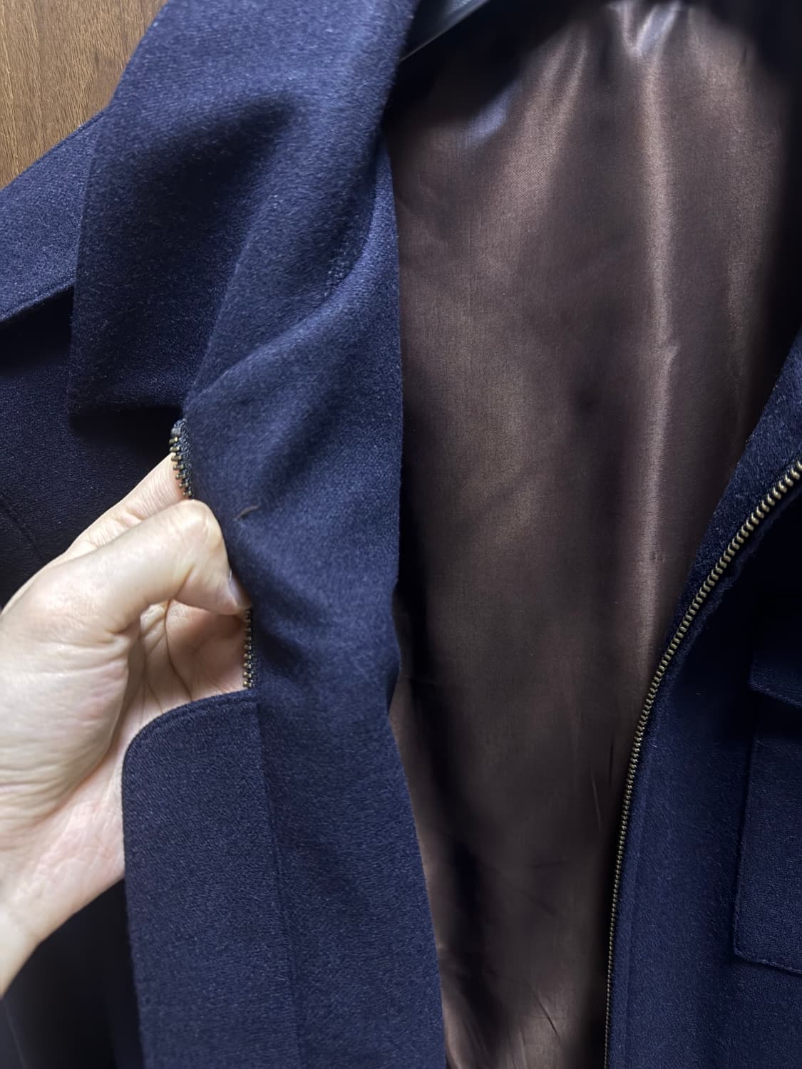 엘무드 로마노 울 자켓 48 새상품급 상품이미지5