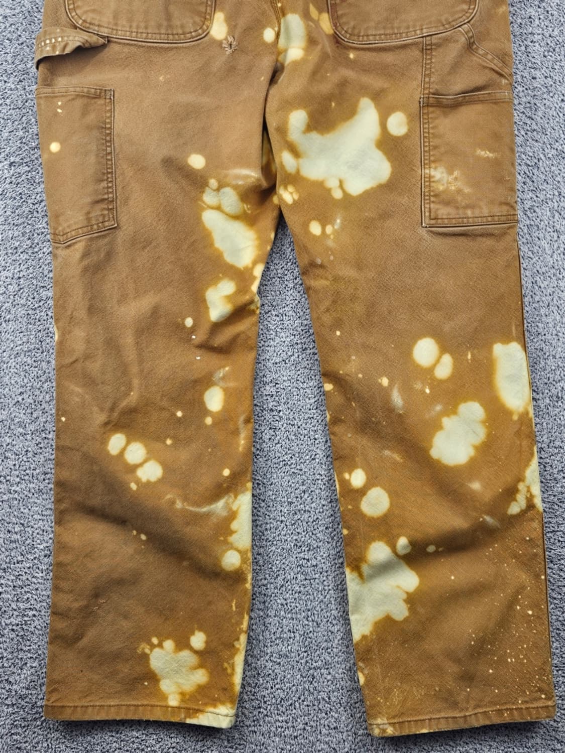 칼하트 덕캔버스 싱글니 카펜터 워크팬츠 커스텀 (36X32)/ 11739 상품이미지10