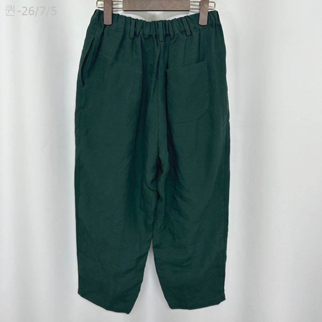 생활한복 여성 보세 마100% 뒨밴딩 린넨바지 66 상품이미지6
