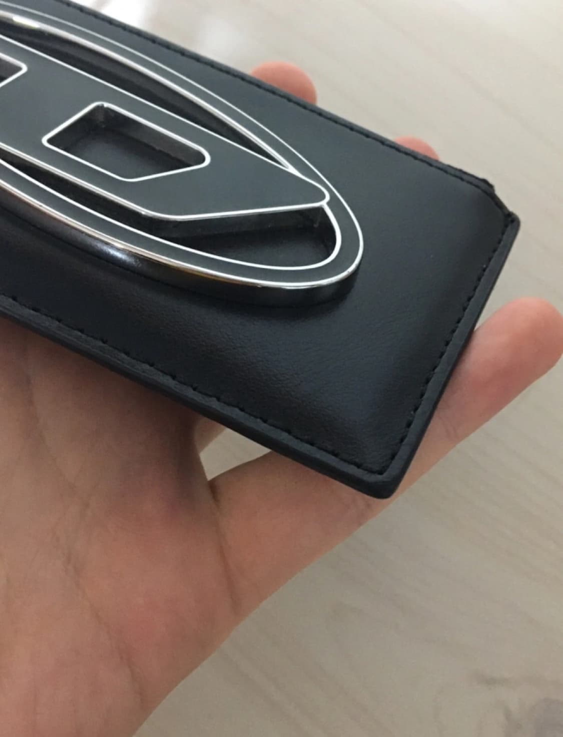 디젤 1DR 로고 카드 케이스 카드지갑 상품이미지4