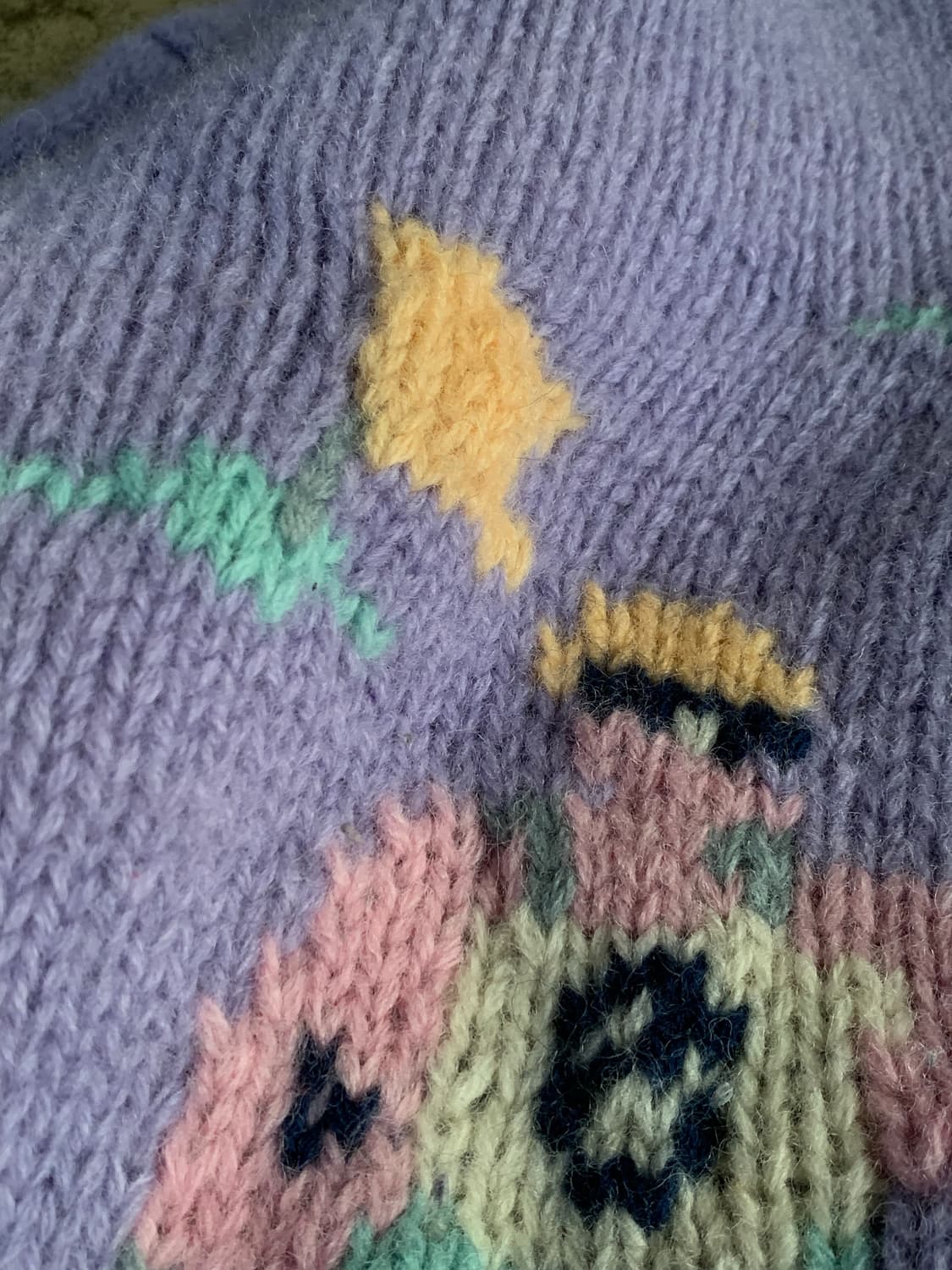 90s GAP 핸드니트 스키 스웨터 상품이미지5