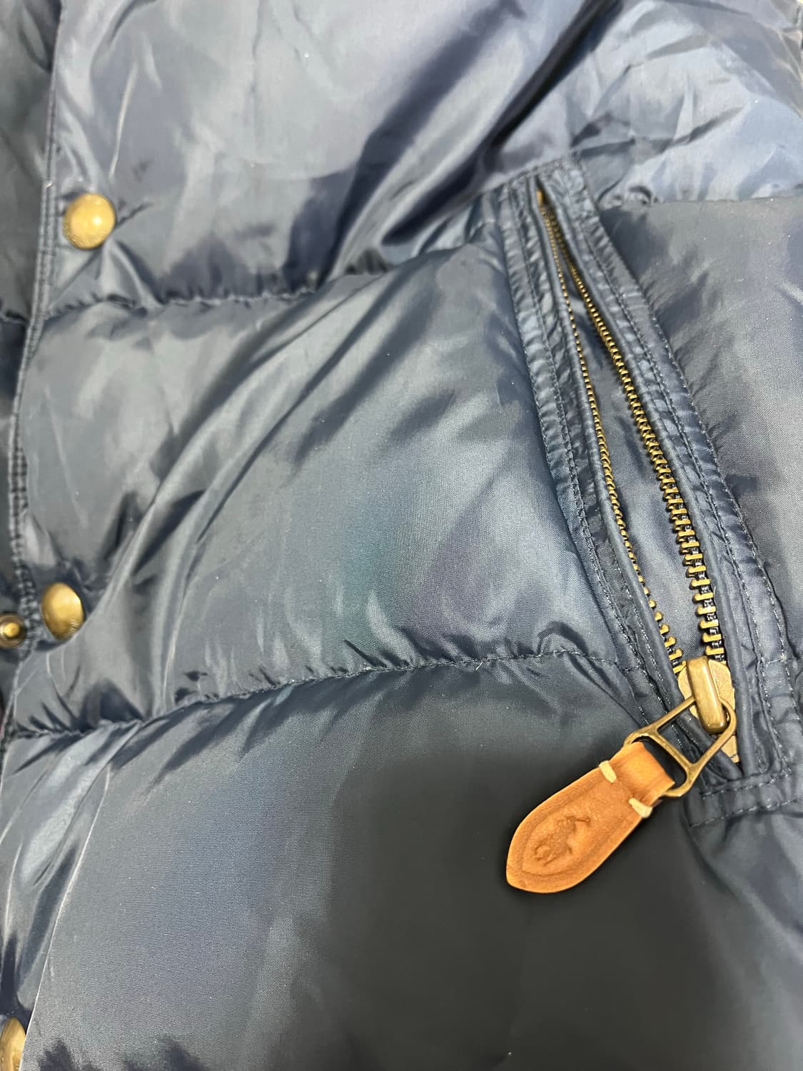 폴로양면 패딩조끼 S 상품이미지3