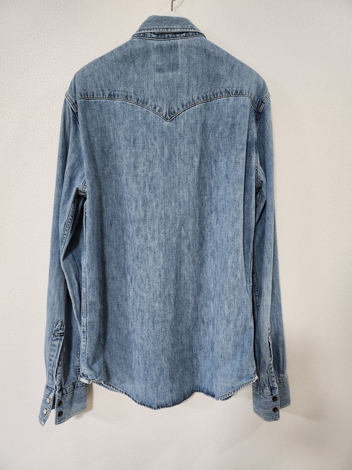 리바이스 워싱데님셔츠 (M 상품이미지4