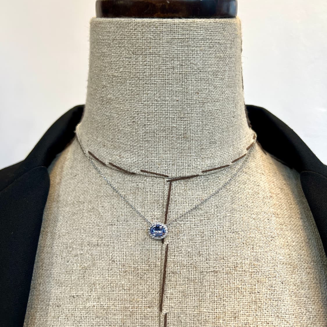 스와로브스키 오벌컷 크리스탈 목걸이 상품이미지3