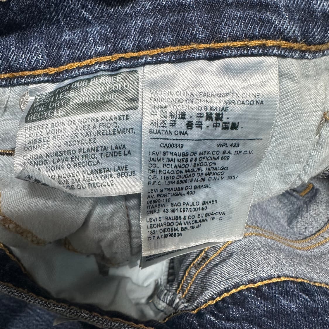 ✨ (바배) 리바이스 511 데님 팬츠  상품이미지4