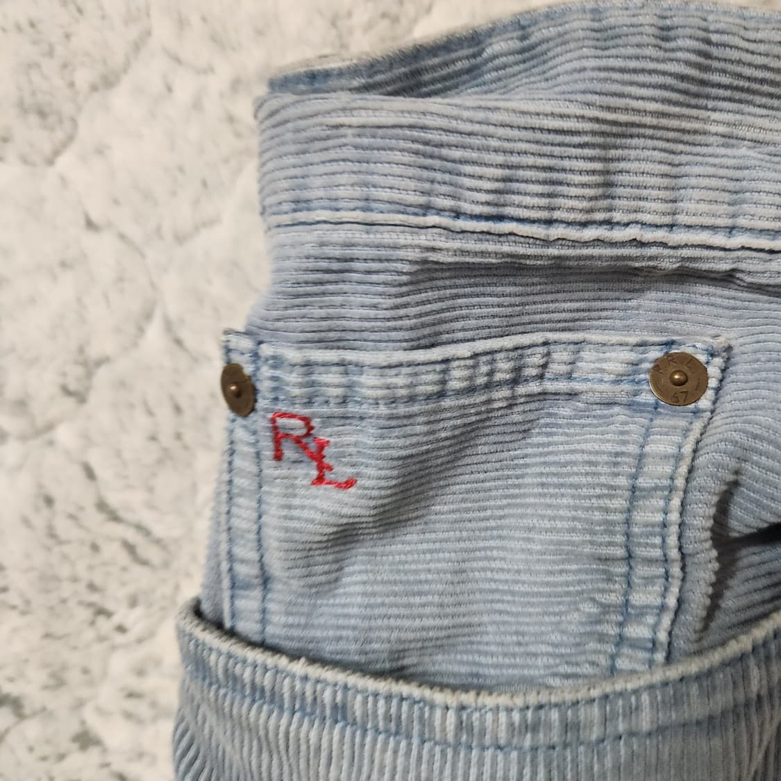 H911 [36] 폴로 랄프로렌 코듀로이 바지 Varick slim 상품이미지3