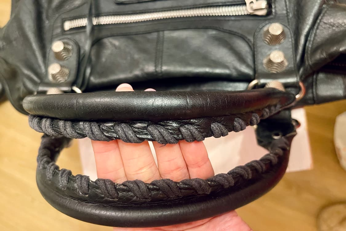 발렌시아가 Balenciaga자이언트 워크 백 블랙 상품이미지6