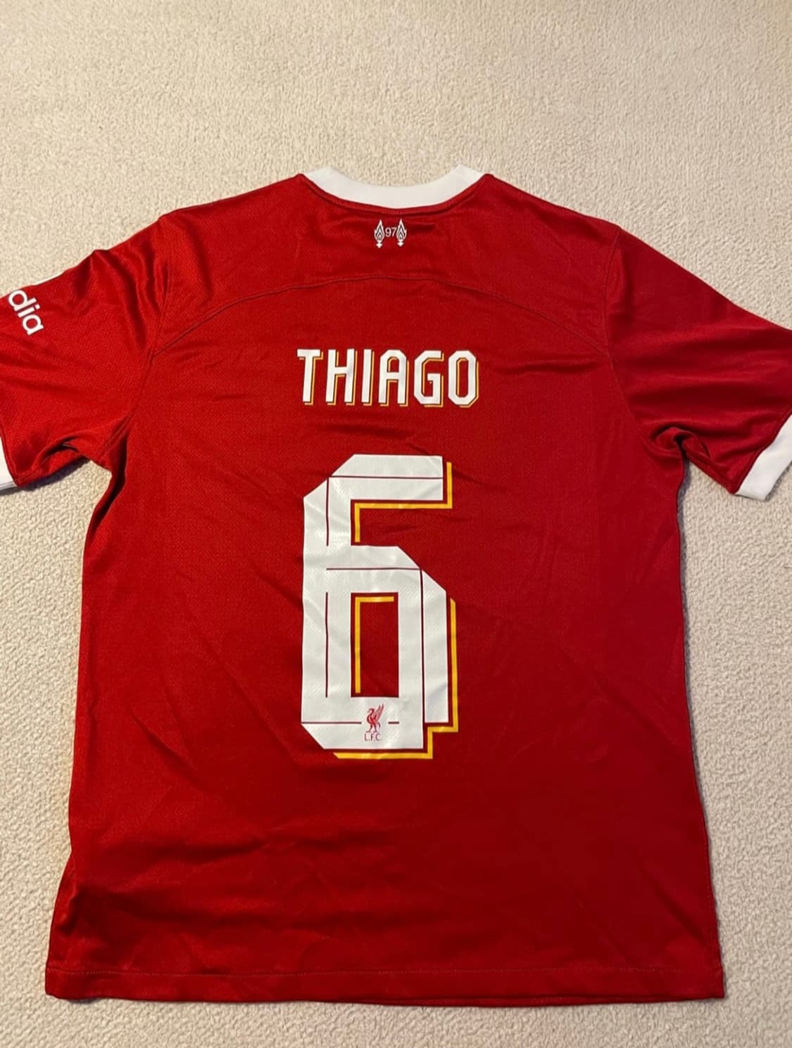 Liverpool 23-24시즌 홈 져지 드라이핏 해외 상품이미지1