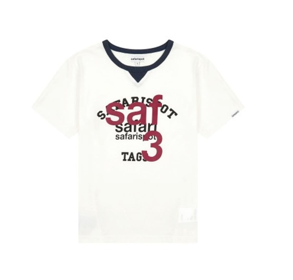 Safarispot 1/2 베이스 스쿨 클럽 티 상품이미지1