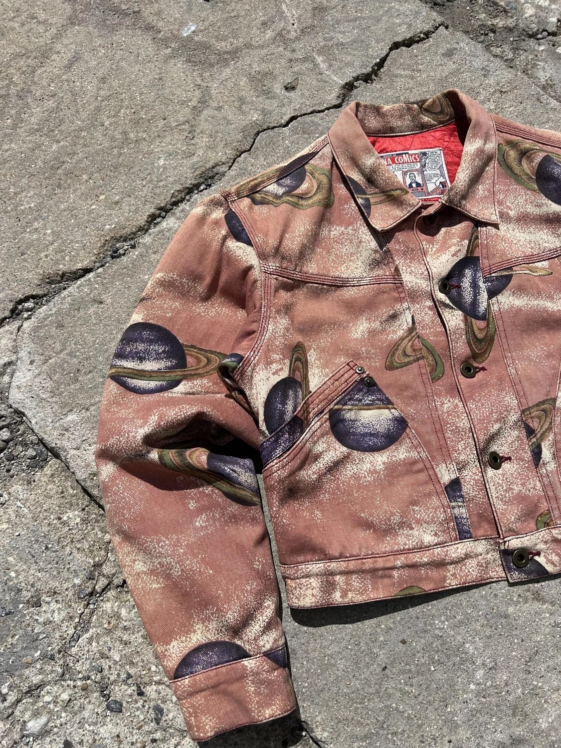 VINTAGE RNA COMICS JACKET 상품이미지3