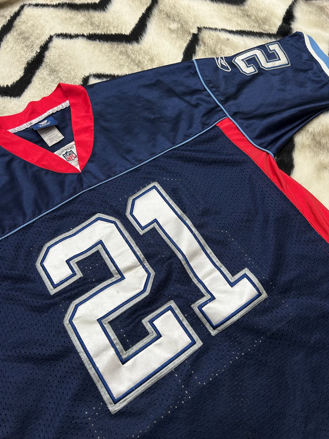 [XL]리복 NFL 버팔로 빌스 반팔져지/짙은네이비 상품이미지1