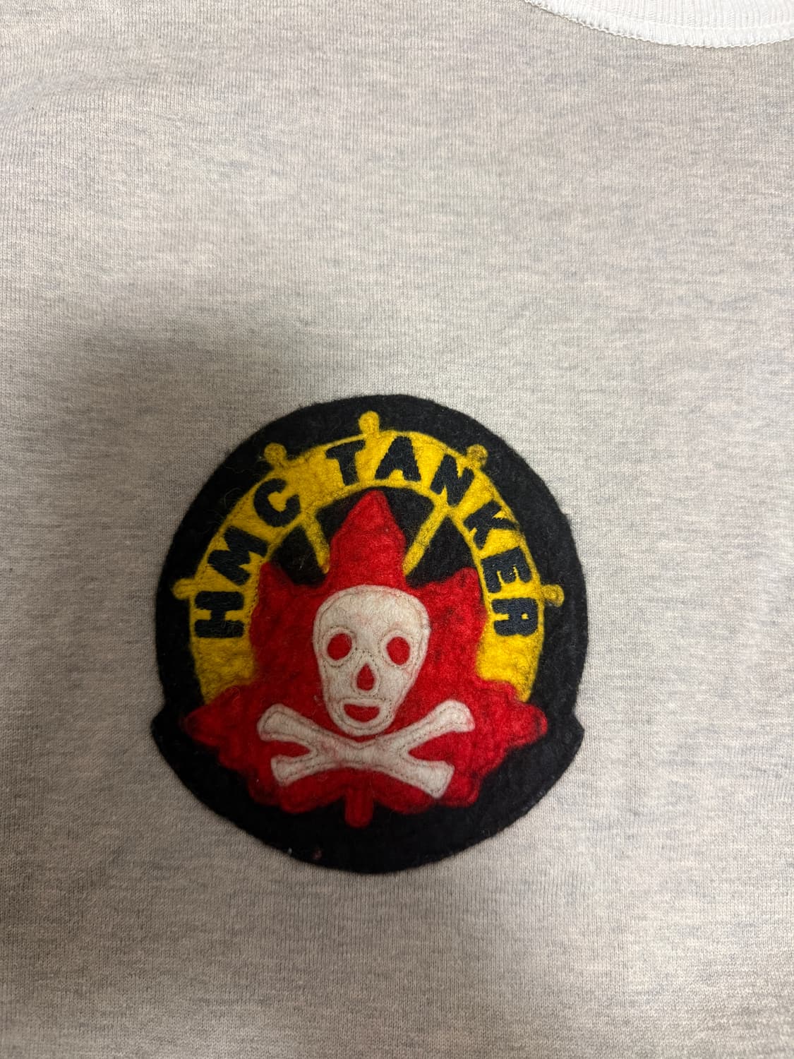 리얼맥코이 HMC TANKER 스웻셔츠 XL 오트밀,  상품이미지2