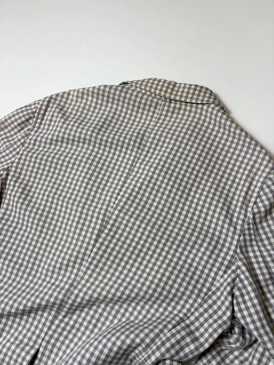 비비안웨스트우드 옴므 버튼 체크 블레이저 자켓 PN9271 상품이미지4