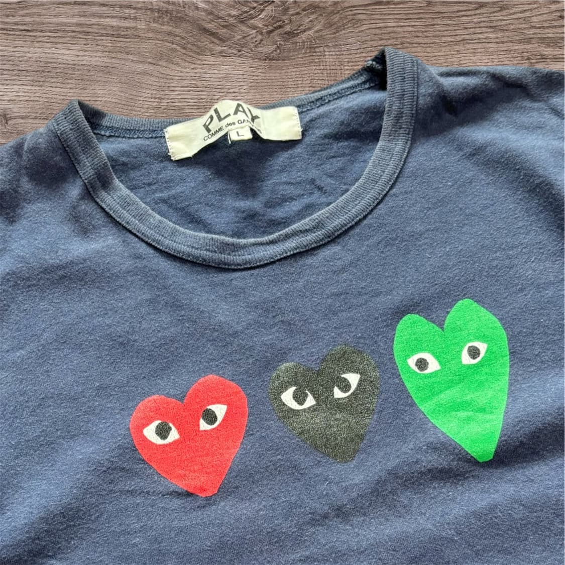 Comme des Garcons Triple Heart T-shirt   상품이미지2