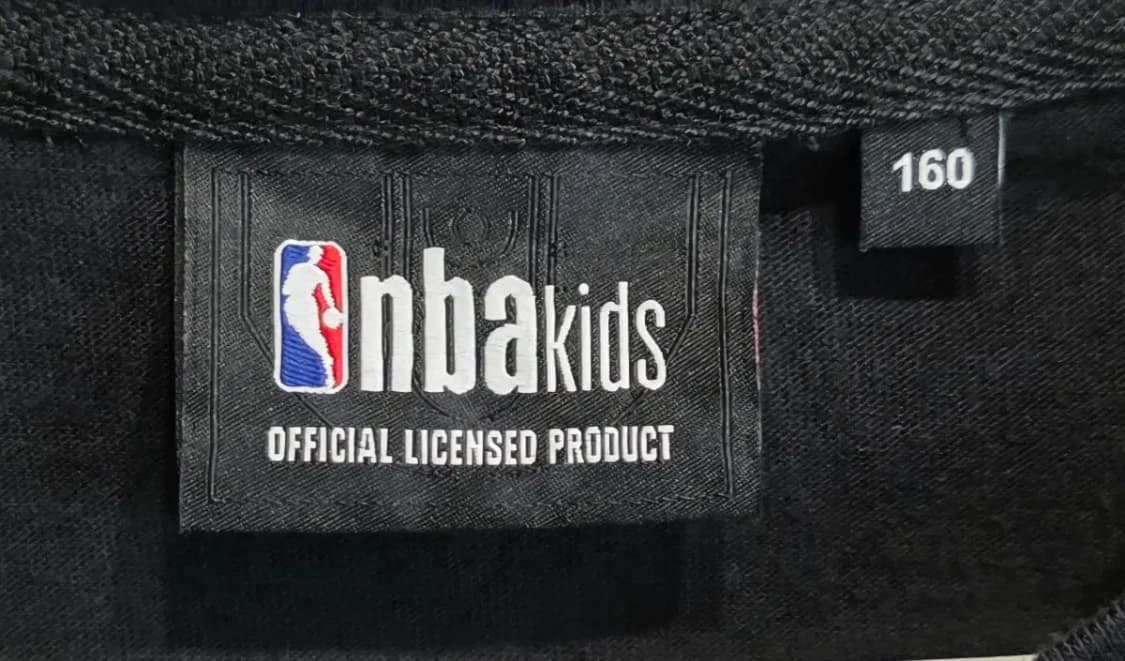 검정색 NBA 키즈 시카고 불스 반팔티 160 상품이미지4