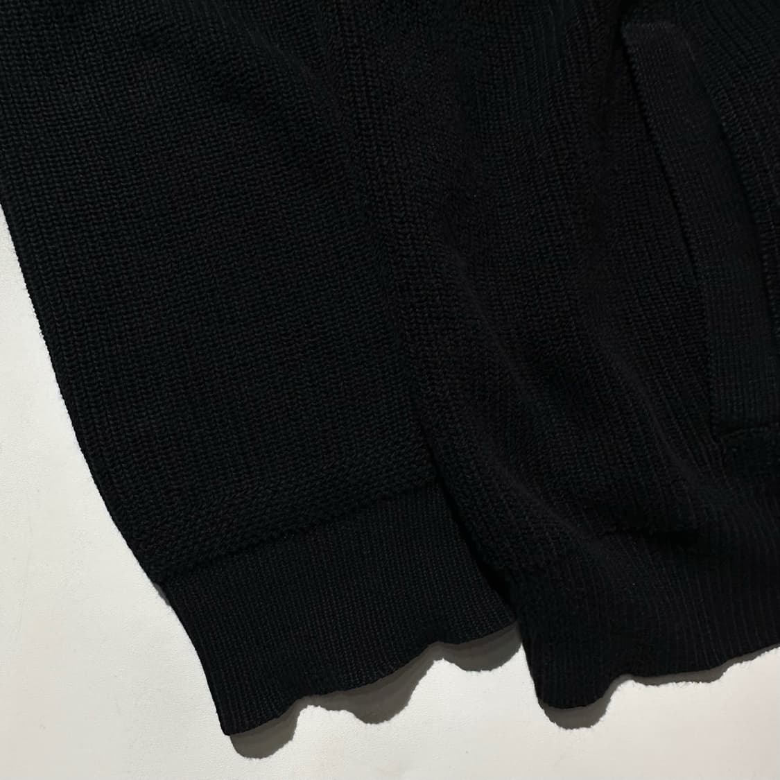폴로 랄프로렌 투웨이 니트 집업 블랙 상품이미지7