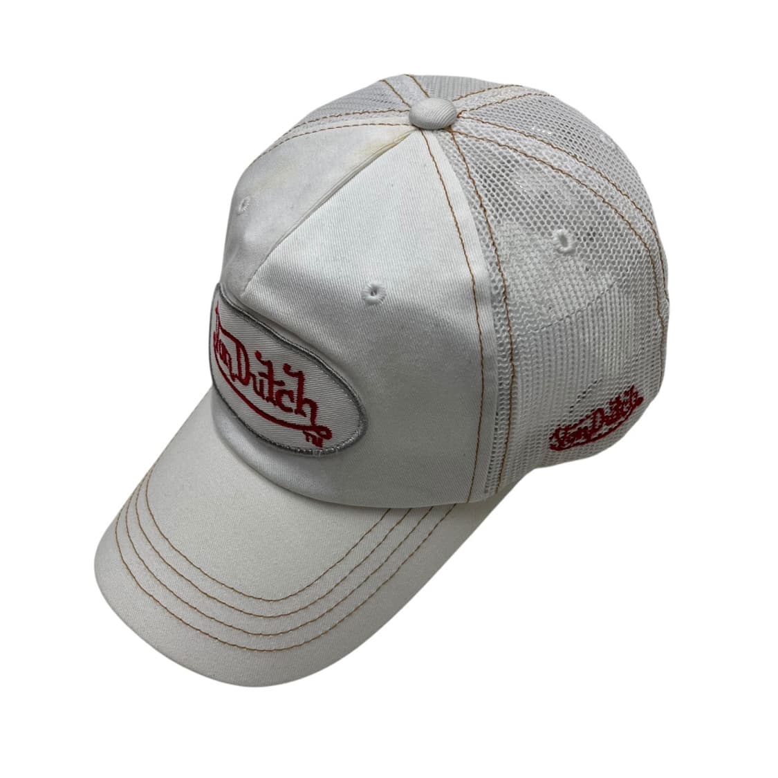 본더치 y2k 화이트 볼캡 상품이미지5