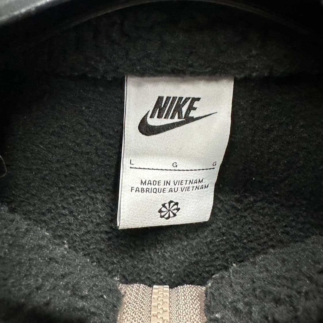 100 나이키 남자 루즈핏 양털 뽀글이 점퍼 상품이미지3