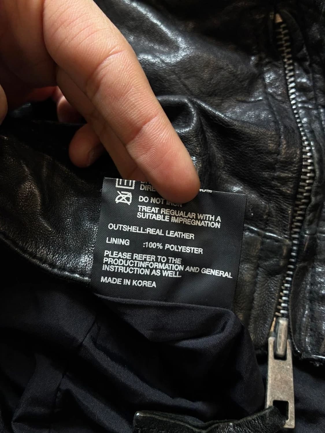 Selectede 00's 이태리 집 양가죽 자켓 PN8940 상품이미지10