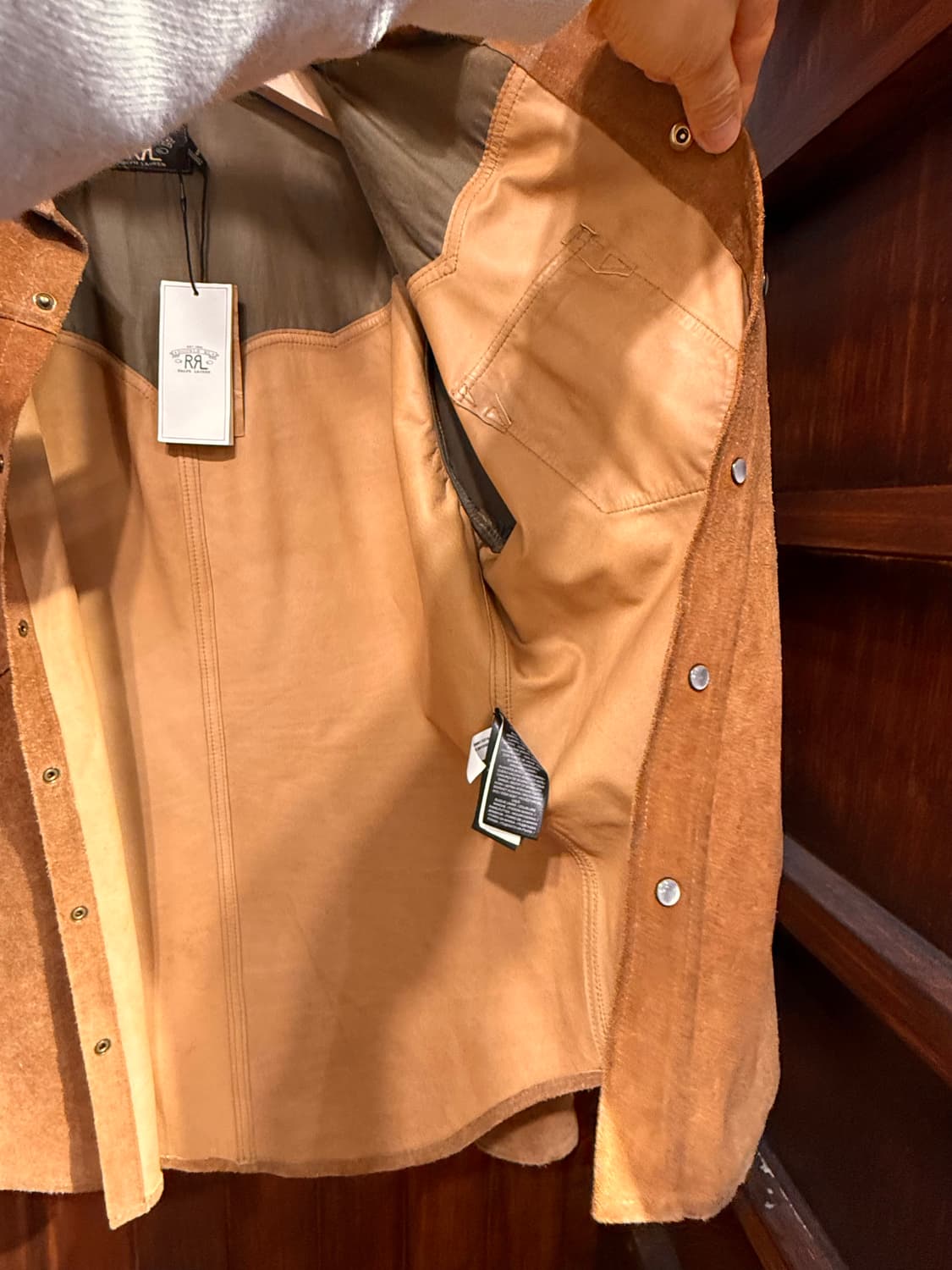 더블알엘 RRL 스웨이드 자켓 상품이미지7