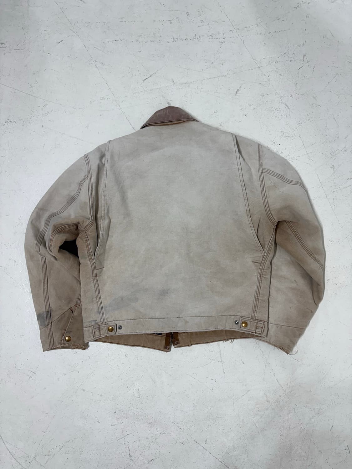 00's Carhartt Faded J01 BRN Detroit JK 상품이미지10