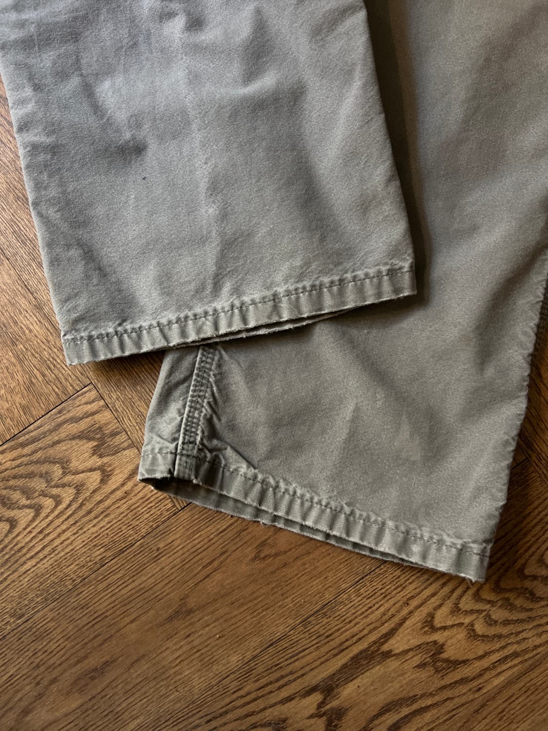 [31]칼하트 USA 빈티지 리페어 그레이 싱글니 카펜터 워크 팬츠 상품이미지6