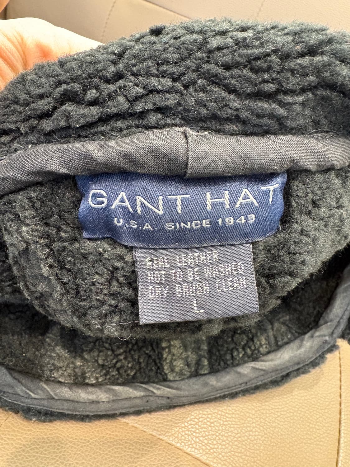 Gant hat 레더 트래퍼햇 상품이미지10