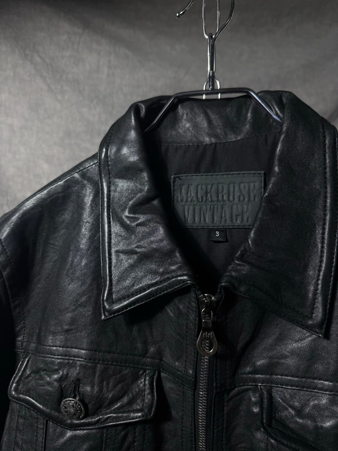 Jackrose Lamb Leather Jacket   상품이미지5