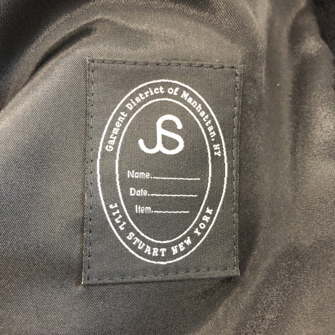 질스튜어트 뉴욕 히든 울 100% 체스터코트 L 슬림핏  상품이미지7