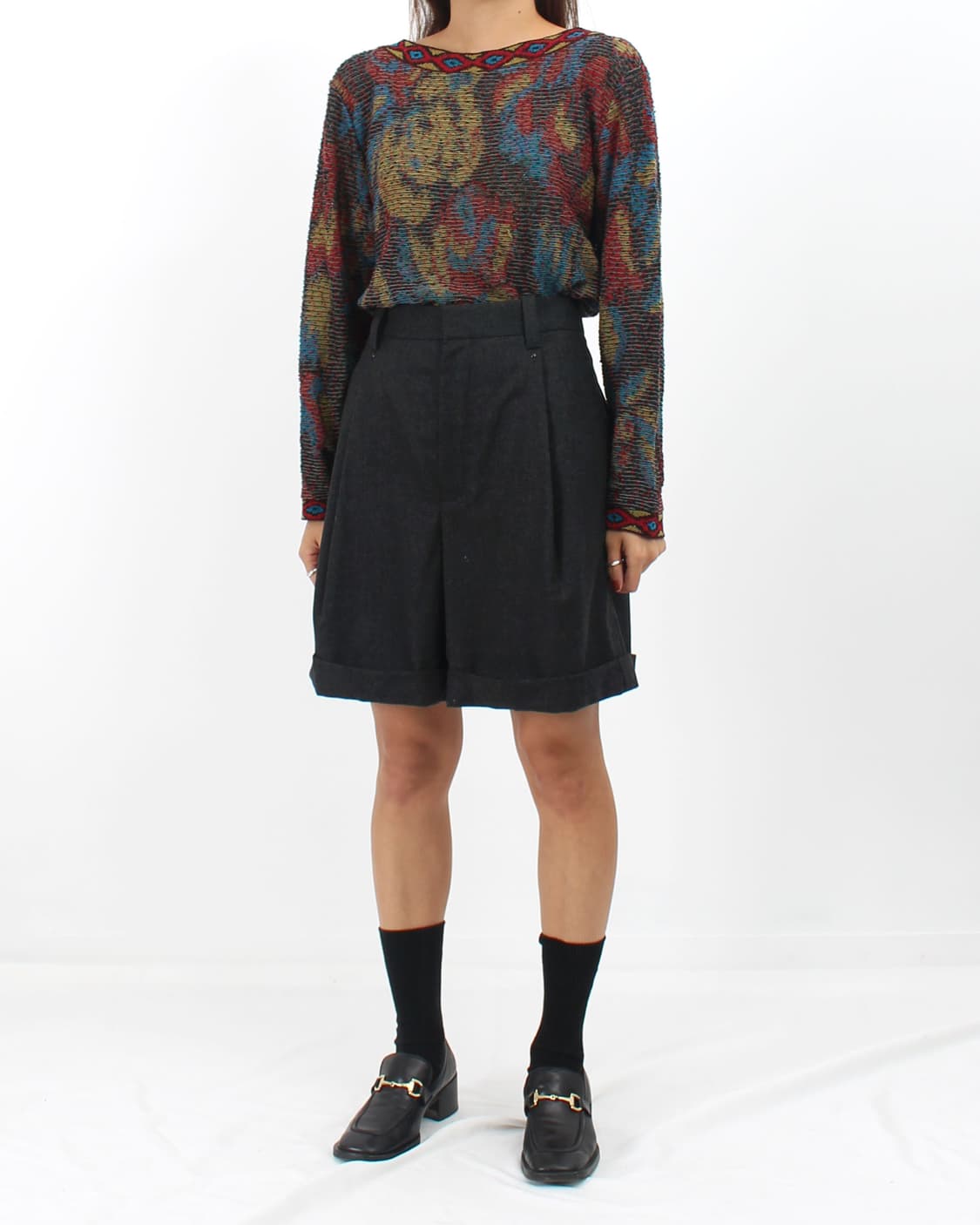 미쏘니 Missoni 빈티지 패턴 멀티컬러 니트 스웨터 상품이미지7