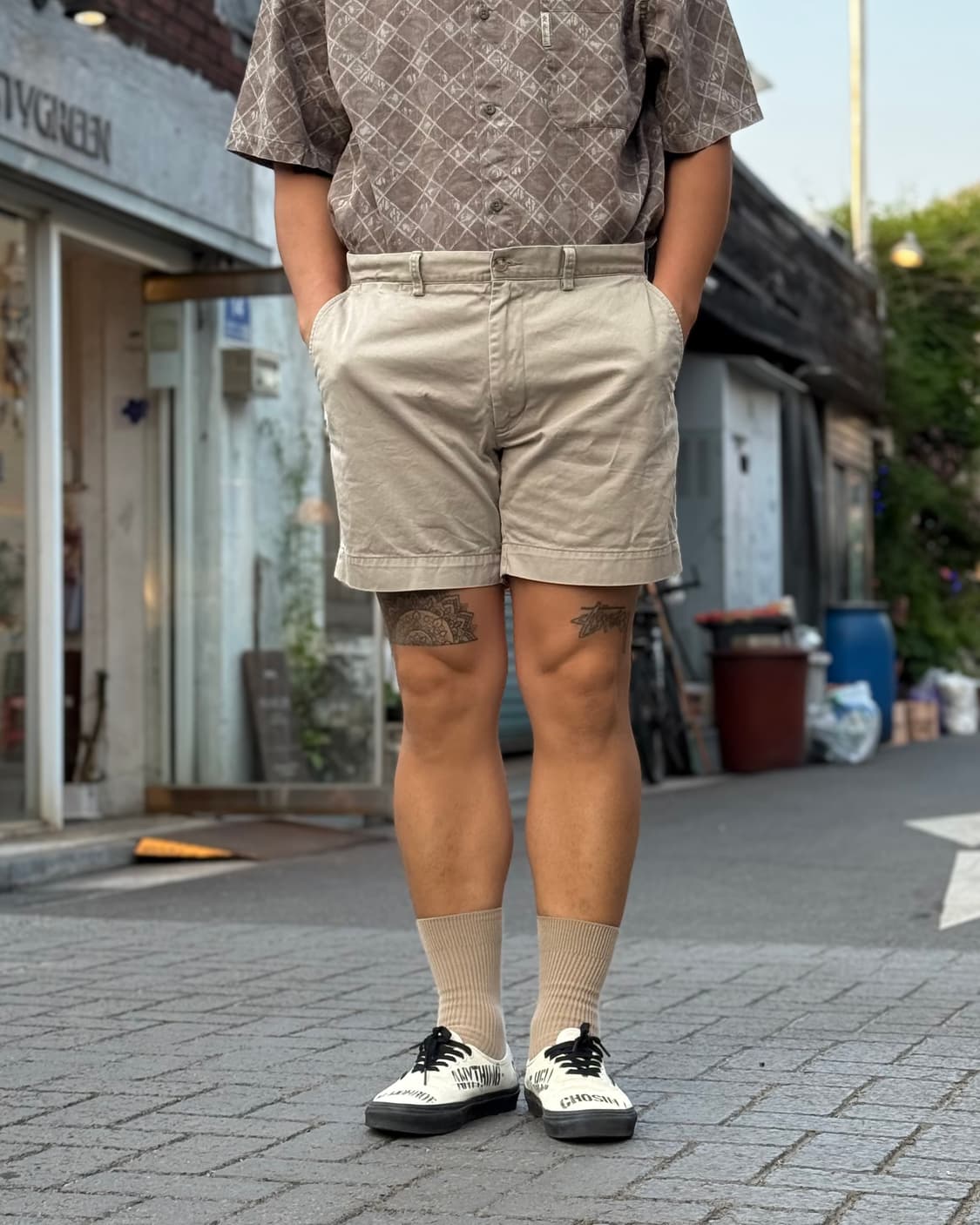 폴로 랄프로렌 클래식핏 치노 쇼츠 35 상품이미지8