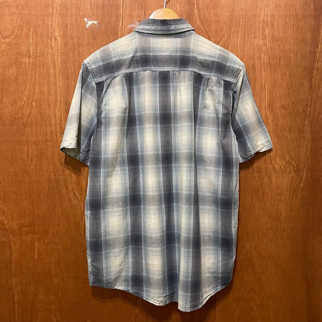(M) Charhartt 칼하트 체크 반팔 셔츠 릴렉스드핏 상품이미지4